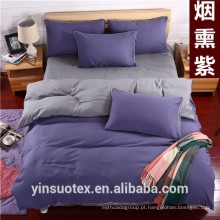 Plain duplo Solid Color Bedding Set / capa de casamento para a cama